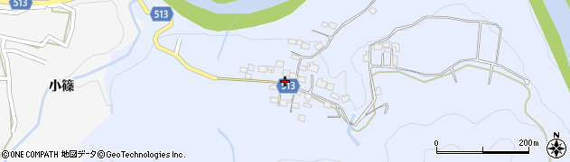 山梨県大月市梁川町立野1367周辺の地図
