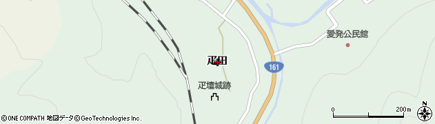 福井県敦賀市疋田周辺の地図