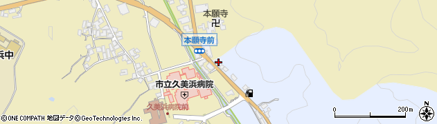 京都府京丹後市久美浜町栃谷1周辺の地図