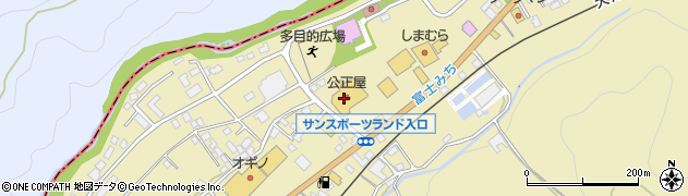 公正屋田野倉店周辺の地図