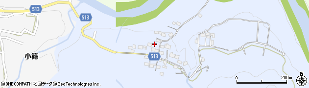 山梨県大月市梁川町立野1355周辺の地図