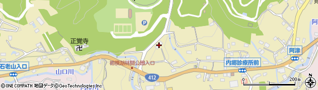 神奈川県相模原市緑区若柳1454周辺の地図