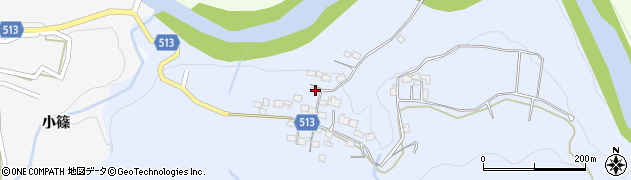 山梨県大月市梁川町立野1364周辺の地図