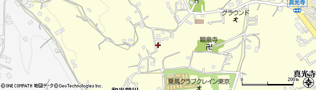 東京都町田市真光寺町1253周辺の地図