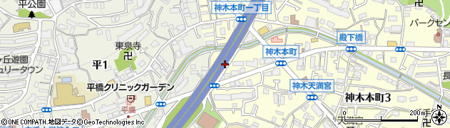 東名神木公園周辺の地図