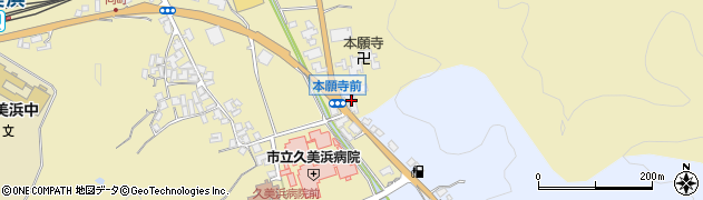 京都府京丹後市久美浜町71周辺の地図