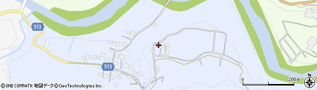 山梨県大月市梁川町立野1229周辺の地図