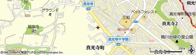 東京都町田市真光寺町879-6周辺の地図