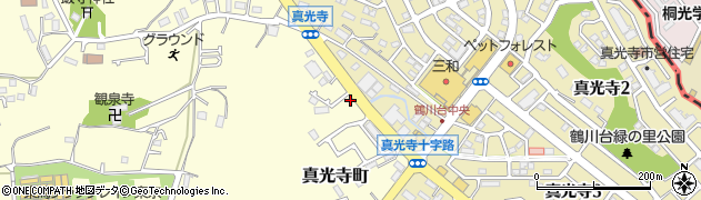 東京都町田市真光寺町877周辺の地図