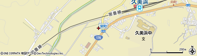京都府京丹後市久美浜町3432周辺の地図