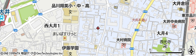 瑞応院周辺の地図