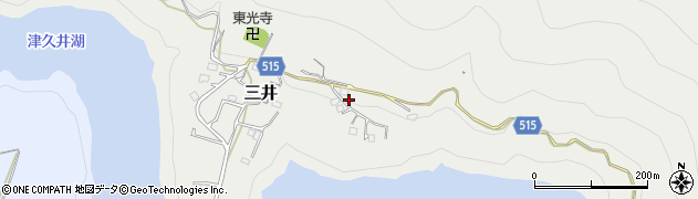 神奈川県相模原市緑区三井886周辺の地図