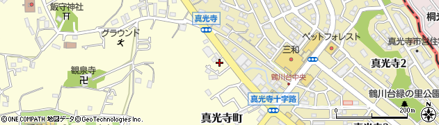 東京都町田市真光寺町879-1周辺の地図