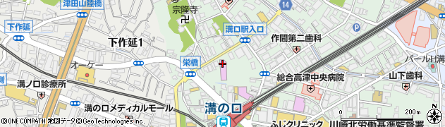 小守スポーツマッサージ療院溝ノ口店周辺の地図