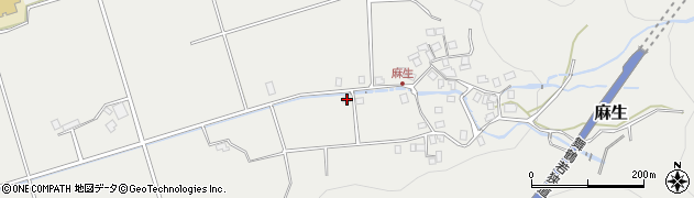 福井県三方郡美浜町麻生16周辺の地図