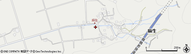 福井県三方郡美浜町麻生18周辺の地図