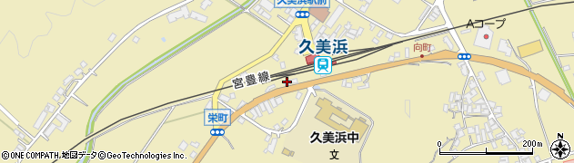 岡田カメラ久美浜店周辺の地図