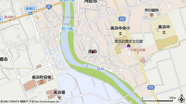 〒919-1137 福井県三方郡美浜町南市の地図