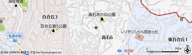 烏沢公園周辺の地図