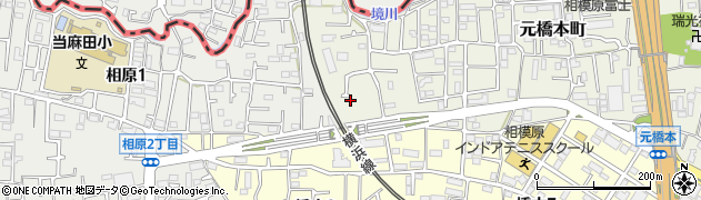 神奈川県相模原市緑区元橋本町36周辺の地図