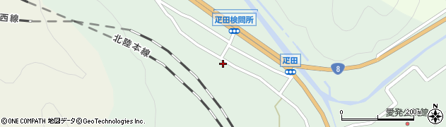 福井県敦賀市疋田26周辺の地図