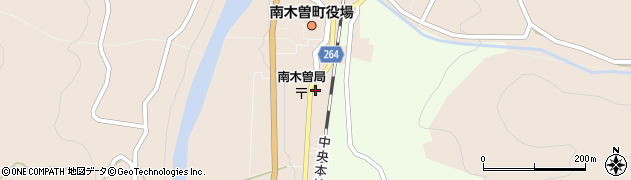 長野県南木曽町（木曽郡）住吉町周辺の地図