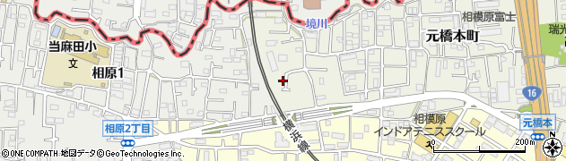 神奈川県相模原市緑区元橋本町36-16周辺の地図