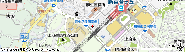 大成有楽不動産販売株式会社　新百合ヶ丘営業所周辺の地図