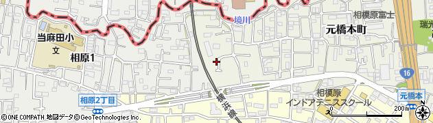 神奈川県相模原市緑区元橋本町36-15周辺の地図