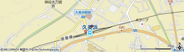 京都府京丹後市久美浜町栄町周辺の地図