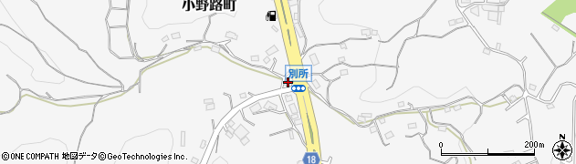 東京都町田市小野路町2482周辺の地図