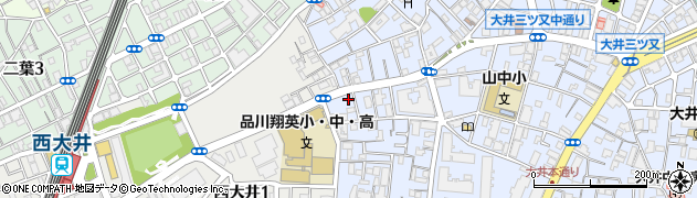ダスキン大井サービスマスター周辺の地図