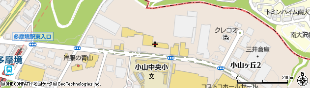 カインズ町田多摩境店資材館ＰＲＯ周辺の地図