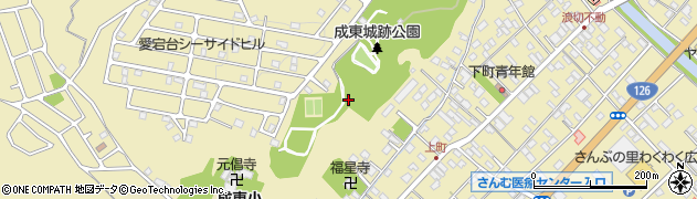 千葉県山武市成東の地図 住所一覧検索｜地図マピオン