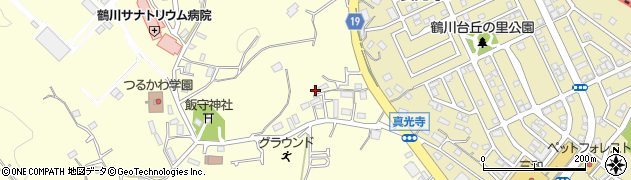 東京都町田市真光寺町257周辺の地図