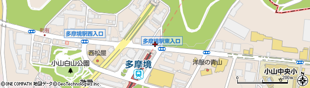 東京都町田市小山ヶ丘周辺の地図