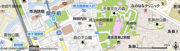 千葉労働弁護団周辺の地図