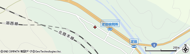 福井県敦賀市疋田13周辺の地図