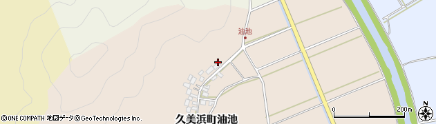 京都府京丹後市久美浜町油池565周辺の地図