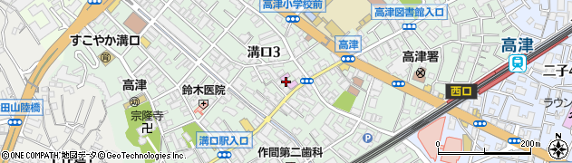 川崎市大山街道　ふるさと館周辺の地図