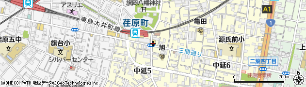 すき家荏原町駅前店周辺の地図