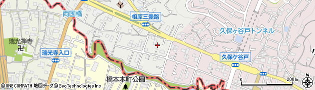 東京都町田市相原町3周辺の地図