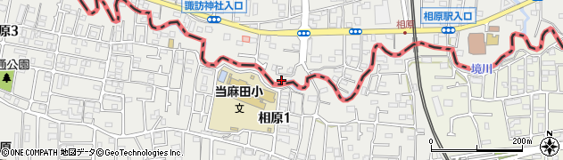 東京都町田市相原町1257-2周辺の地図