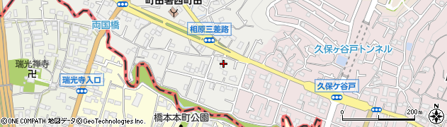 東京都町田市相原町4周辺の地図