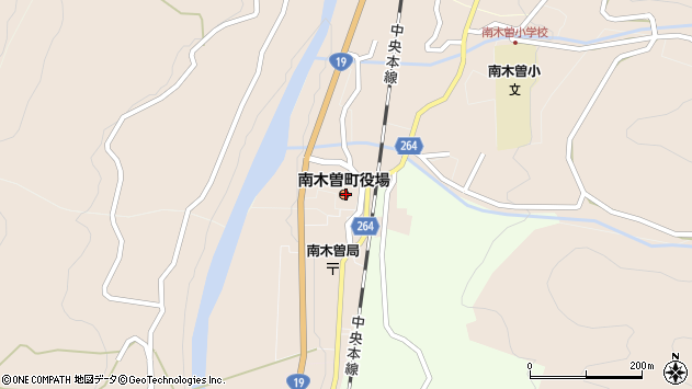 〒399-5300 長野県木曽郡南木曽町（以下に掲載がない場合）の地図