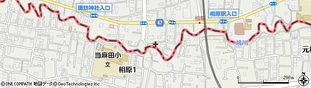 東京都町田市相原町1250周辺の地図