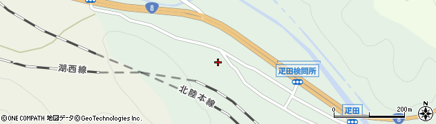 福井県敦賀市疋田16周辺の地図