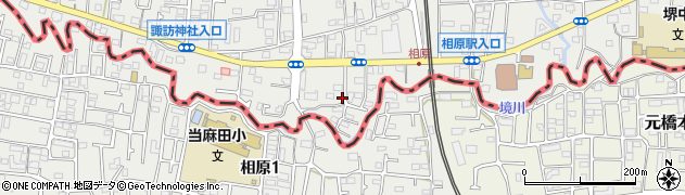 東京都町田市相原町1241周辺の地図