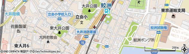 京急交通株式会社　品川営業所周辺の地図