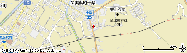 京都府京丹後市久美浜町3380周辺の地図